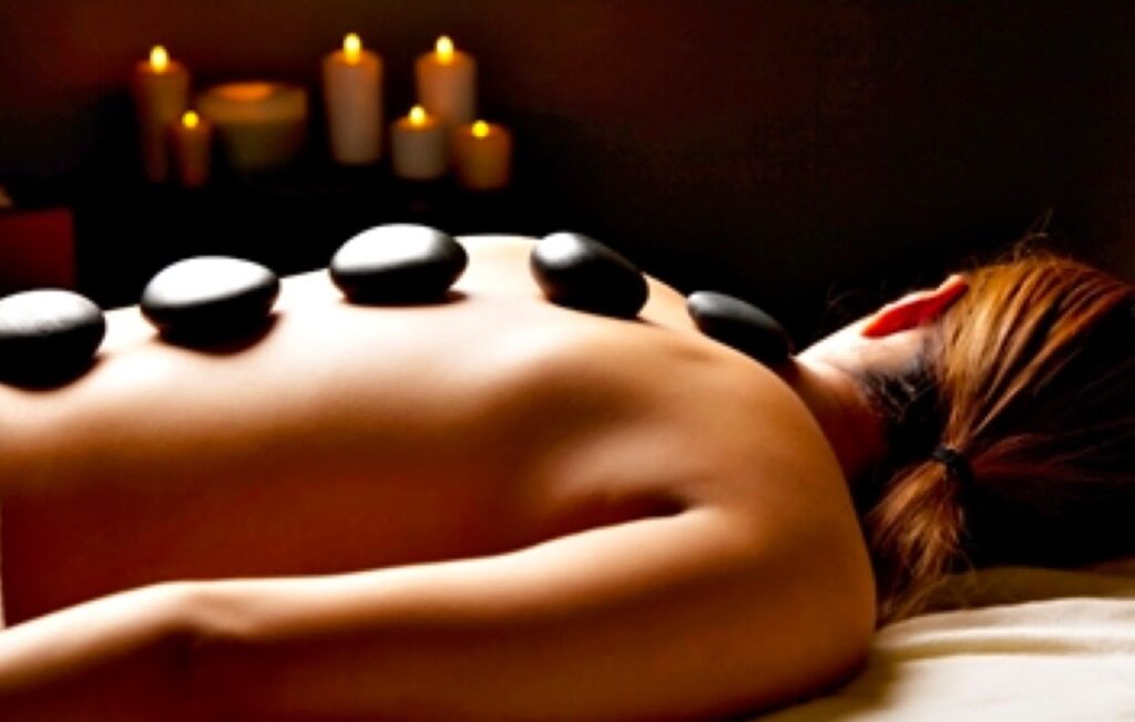 rock massage: mát-xa đá