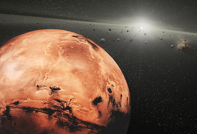 Sao Hỏa - Từ vựng tiếng Anh hệ mặt trời