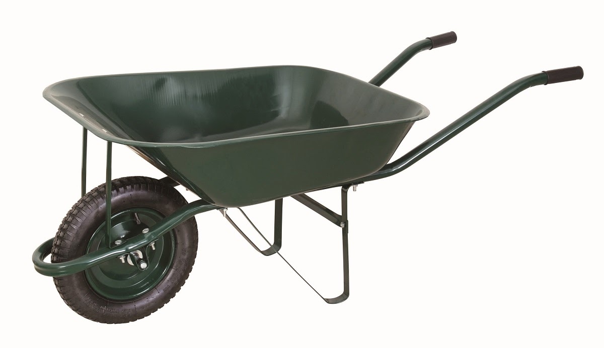 wheelbarrow: xe cút kít, xe đẩy tay