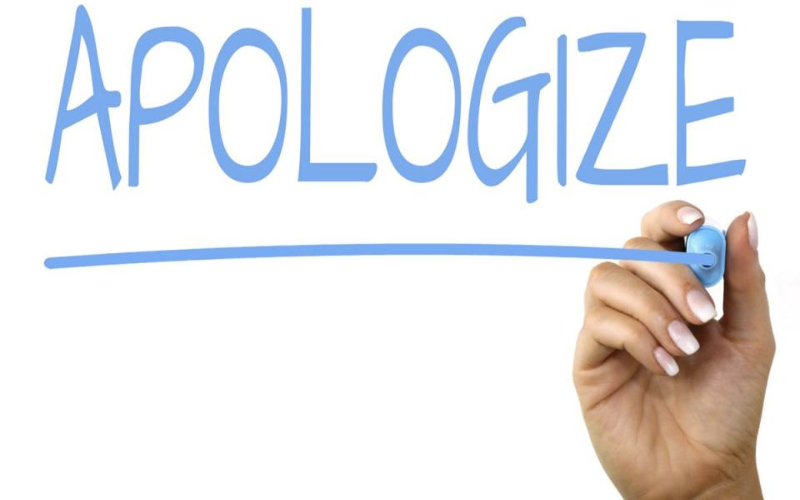 Cấu trúc Apologize là gì