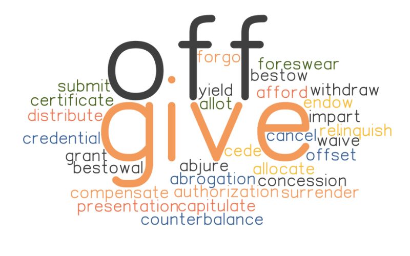 Cấu trúc cụm từ give off trong câu tiếng Anh
