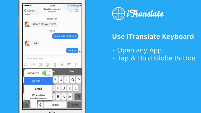 iTranslate – Ứng dụng dịch tiếng Anh trực tiếp