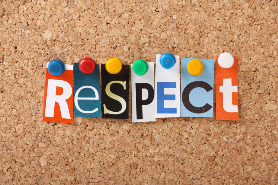  Định nghĩa của respect trong tiếng Anh