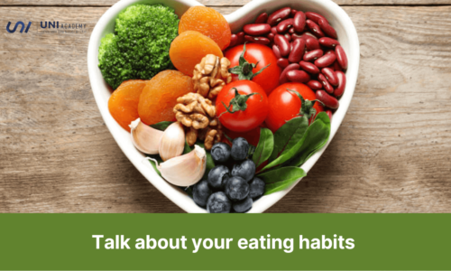 Talk about your eating habits – Đoạn văn về thói quen ăn uống bằng tiếng Anh