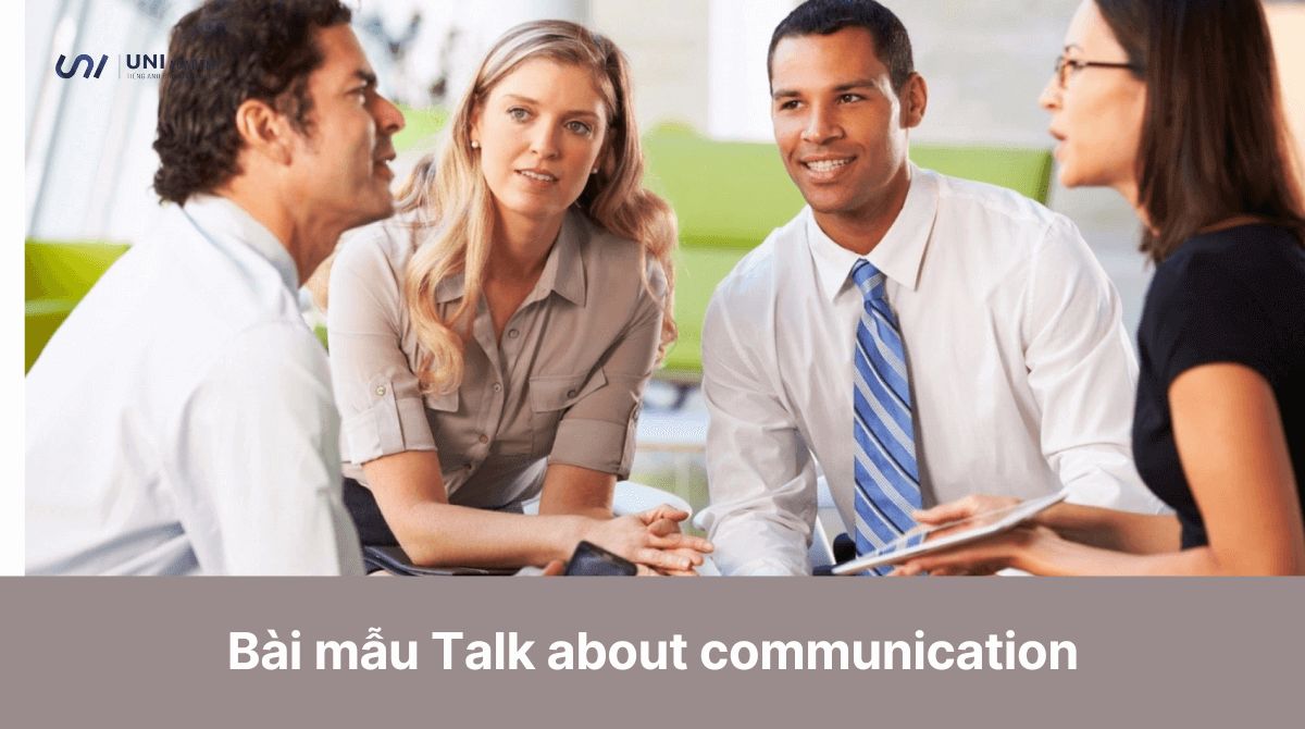 Bài mẫu Talk about communication