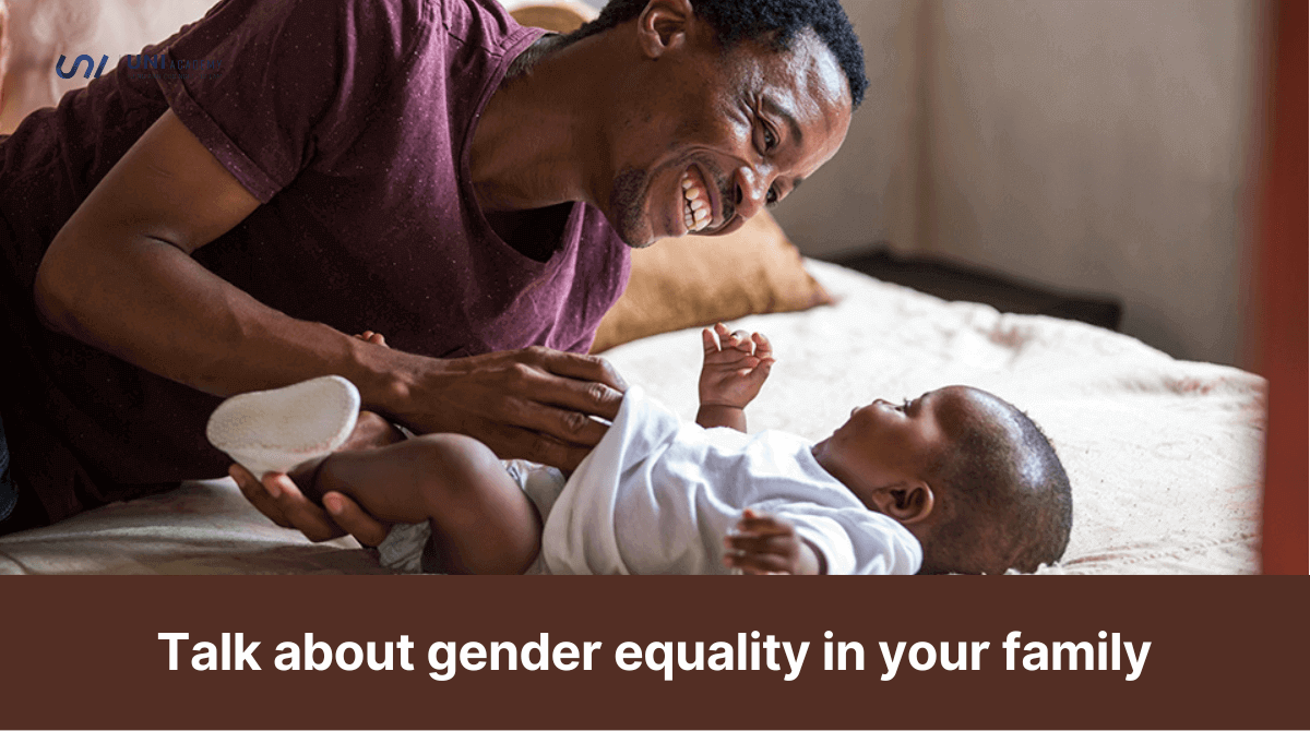 Chủ đề Talk about gender equality in your family