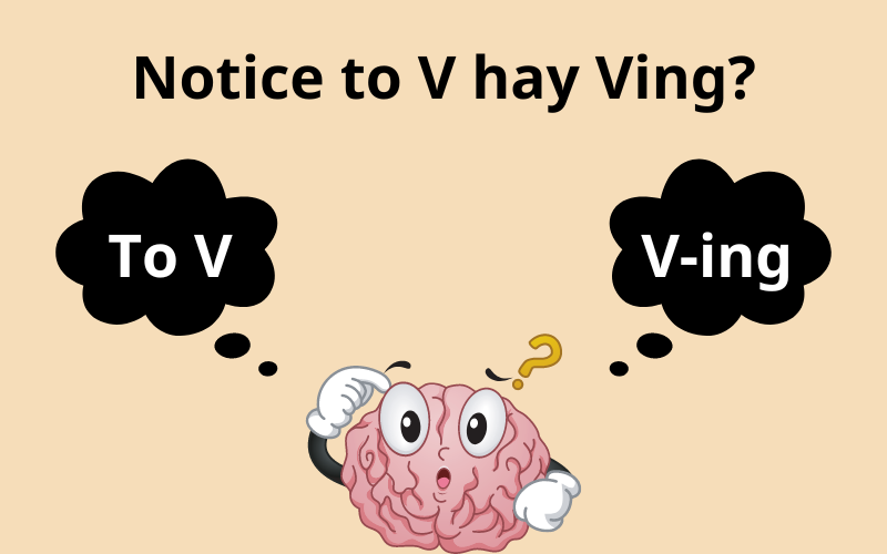 Notice to v hay ving