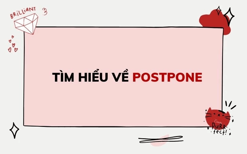 Postpone là gì