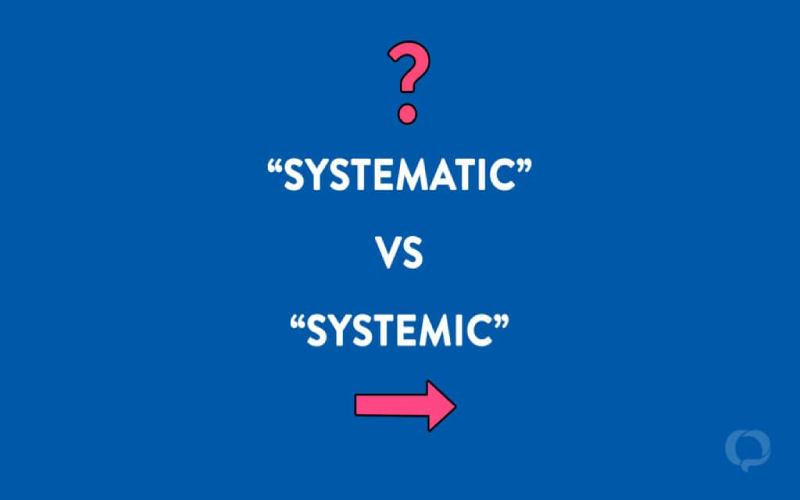 Systematic và systemic trong tiếng Anh